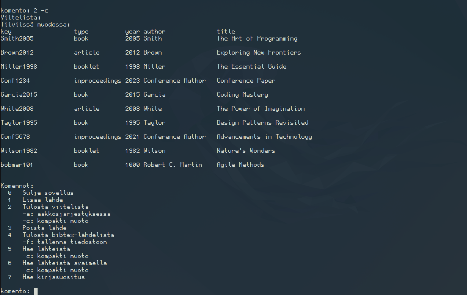 Reference Handler